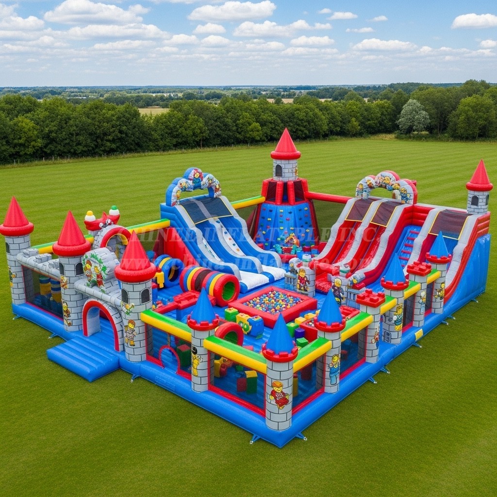 T6-6487 Lego Theme Inflatable Funcity