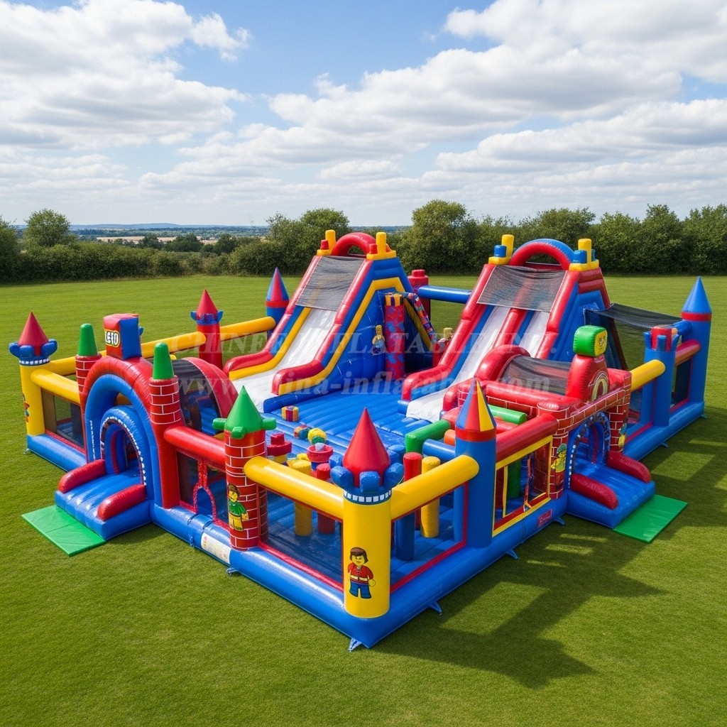 T6-6490 Lego Theme Inflatable Funcity