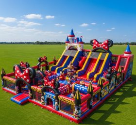 T6-6500 Mickey & Minnie Theme Inflatable Funcity
