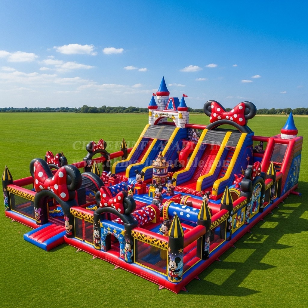 T6-6500 Mickey & Minnie Theme Inflatable Funcity