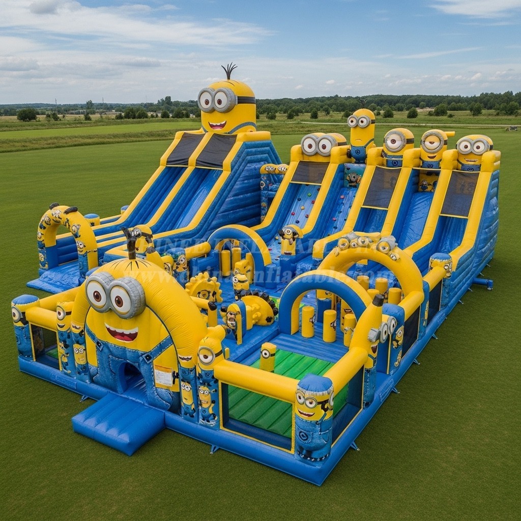 T6-6508 Minions Theme Inflatable Funcity