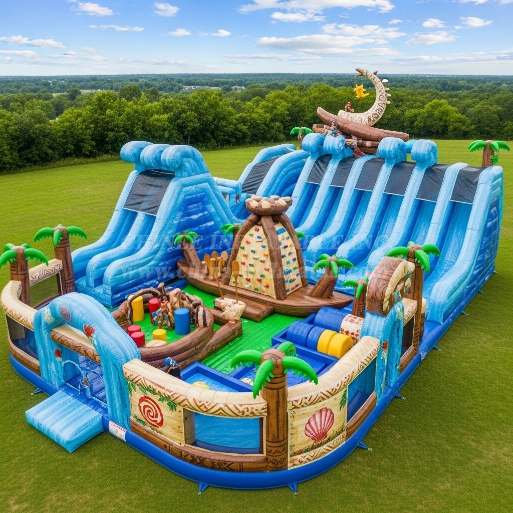 T6-6515 Moana Theme Inflatable Funcity