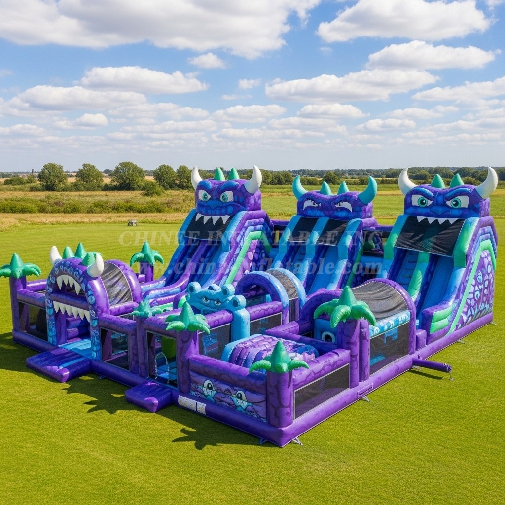 T6-6517 Monster Theme Inflatable Funcity