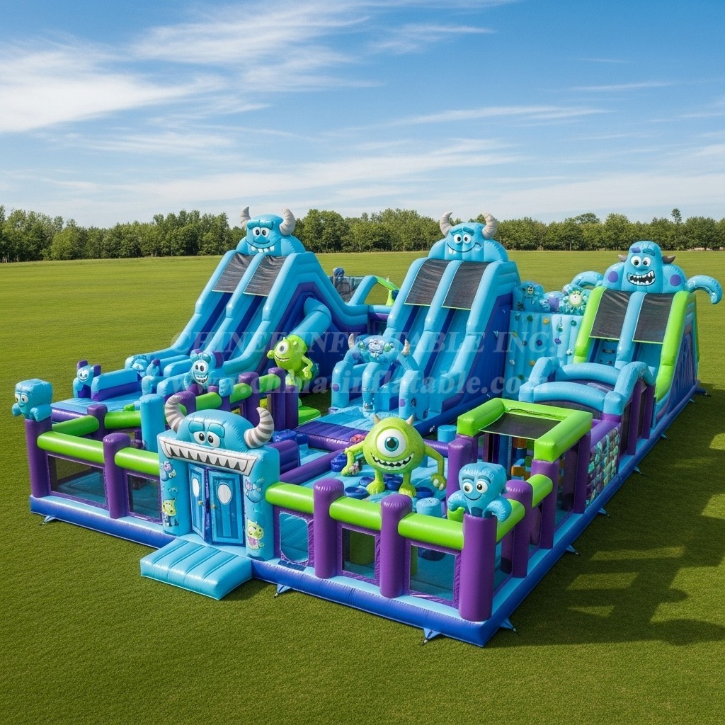 T6-6519 Monsters Inc Theme Inflatable Funcity