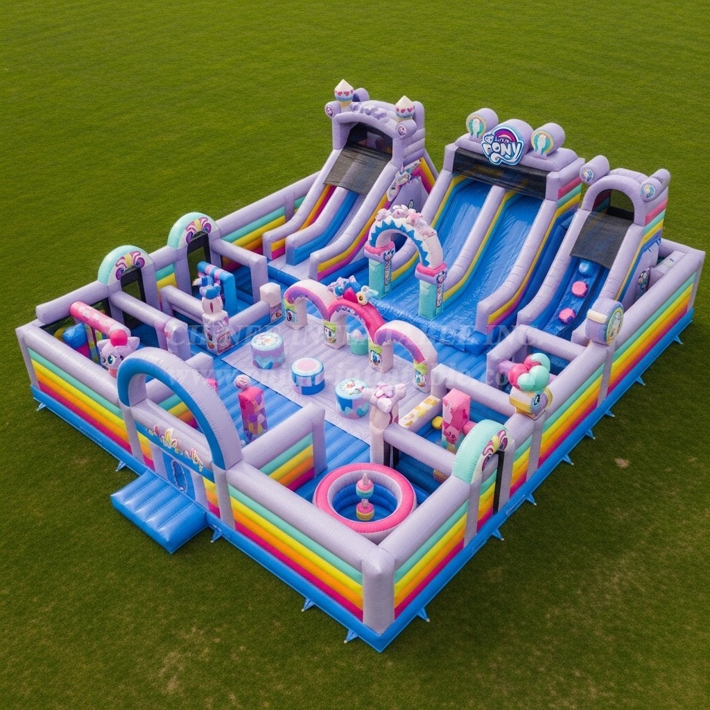 T6-6523 My Little Pony Theme Inflatable Funcity