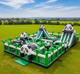T6-6533 Panda Theme Inflatable Funcity