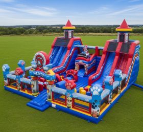 T6-6538 Paw Patrol Theme Inflatable Funcity