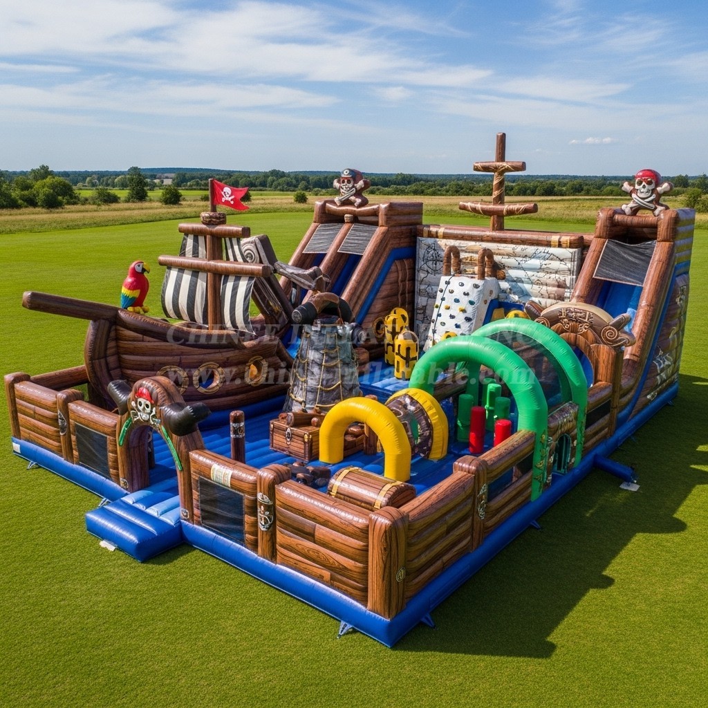 T6-6545 Pirates Theme Inflatable Funcity