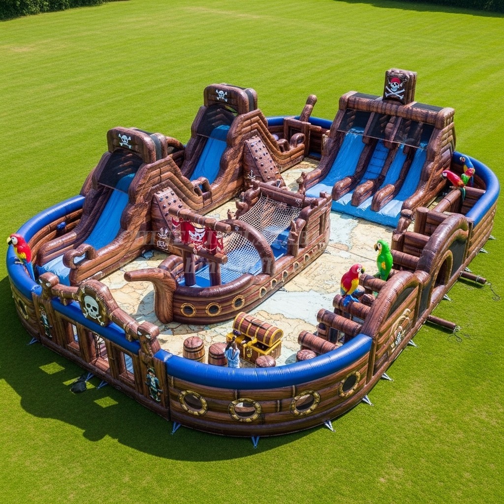 T6-6547 Pirates Theme Inflatable Funcity