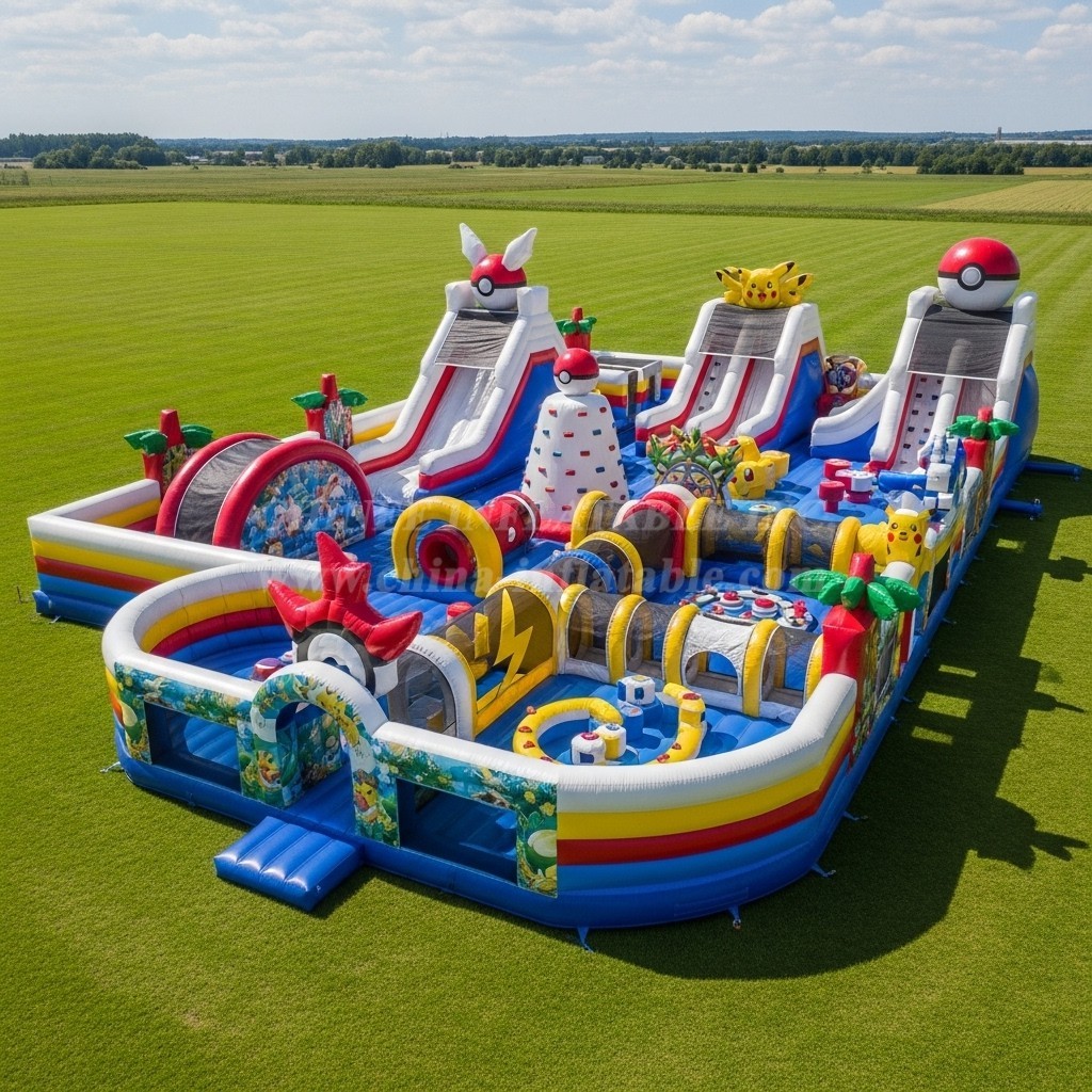 T6-6549 Pokemon Theme Inflatable Funcity