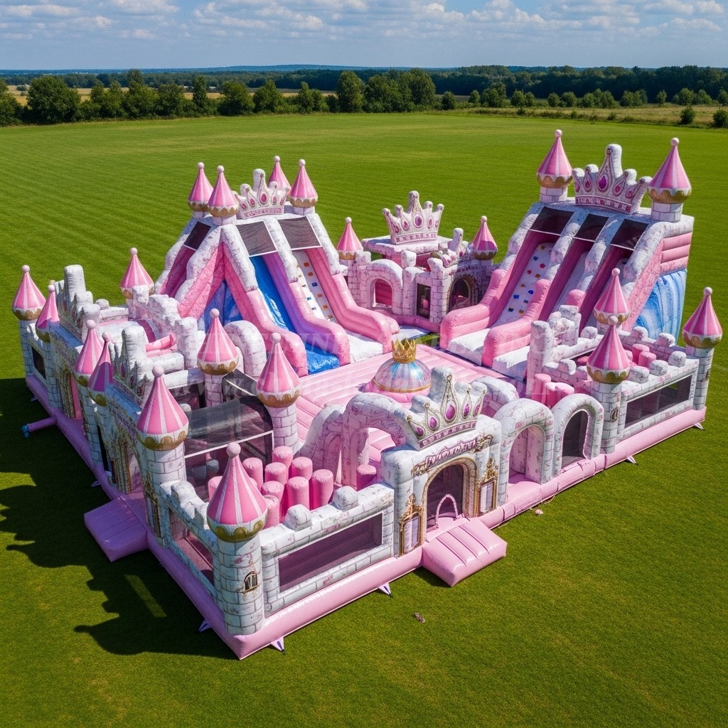 T6-6557 Princess Parties Theme Inflatable Funcity
