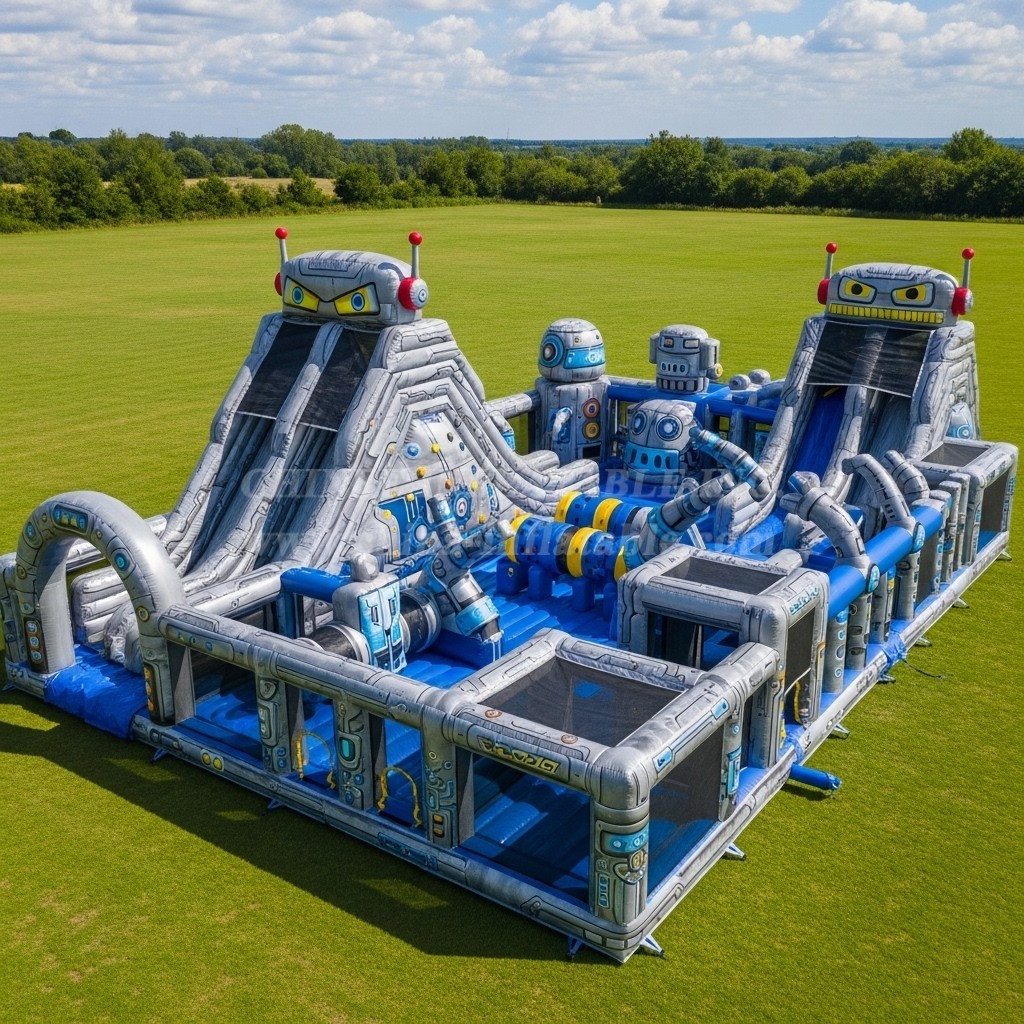T6-6565 Robot Theme Inflatable Funcity