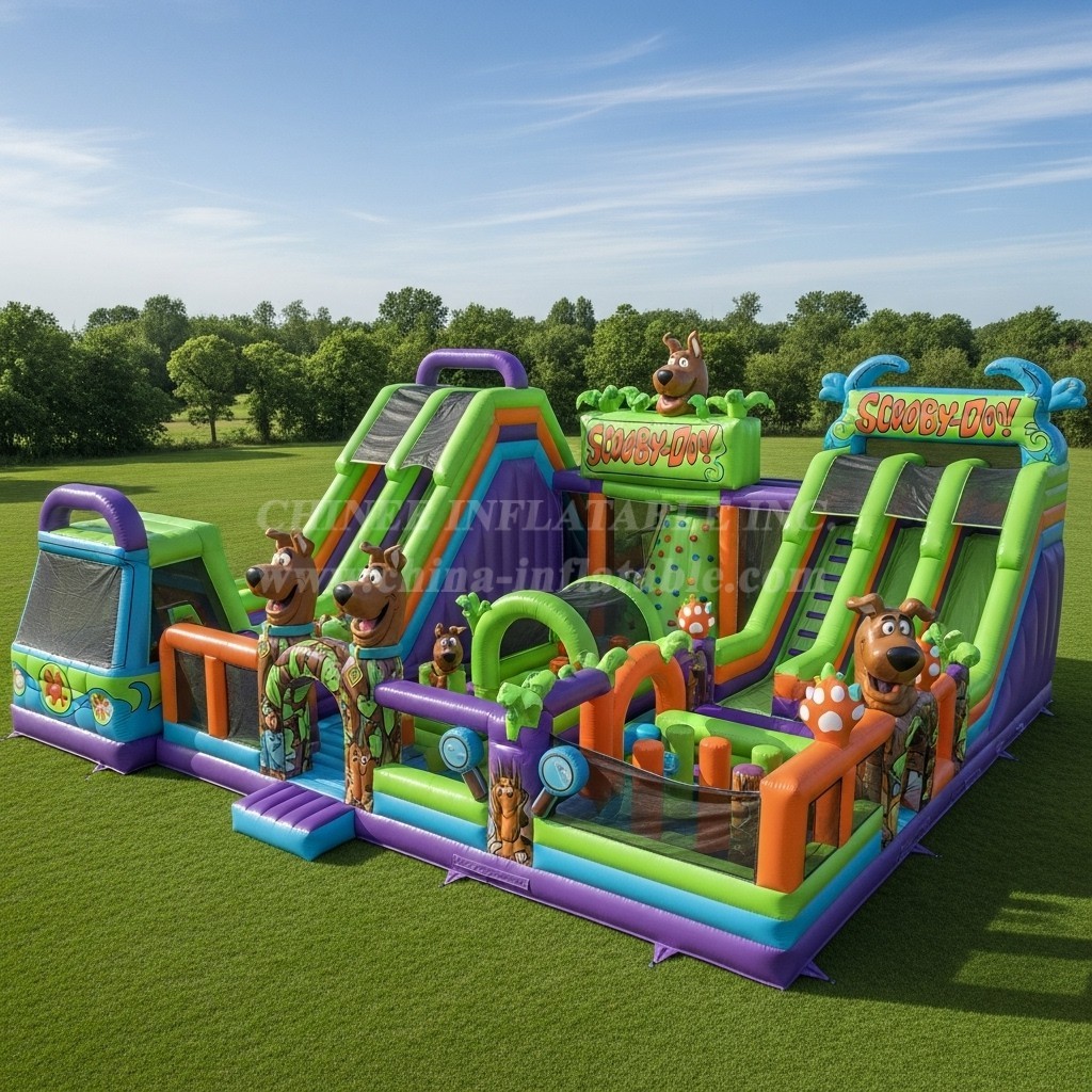 T6-6572 Scooby-Doo Theme Inflatable Funcity