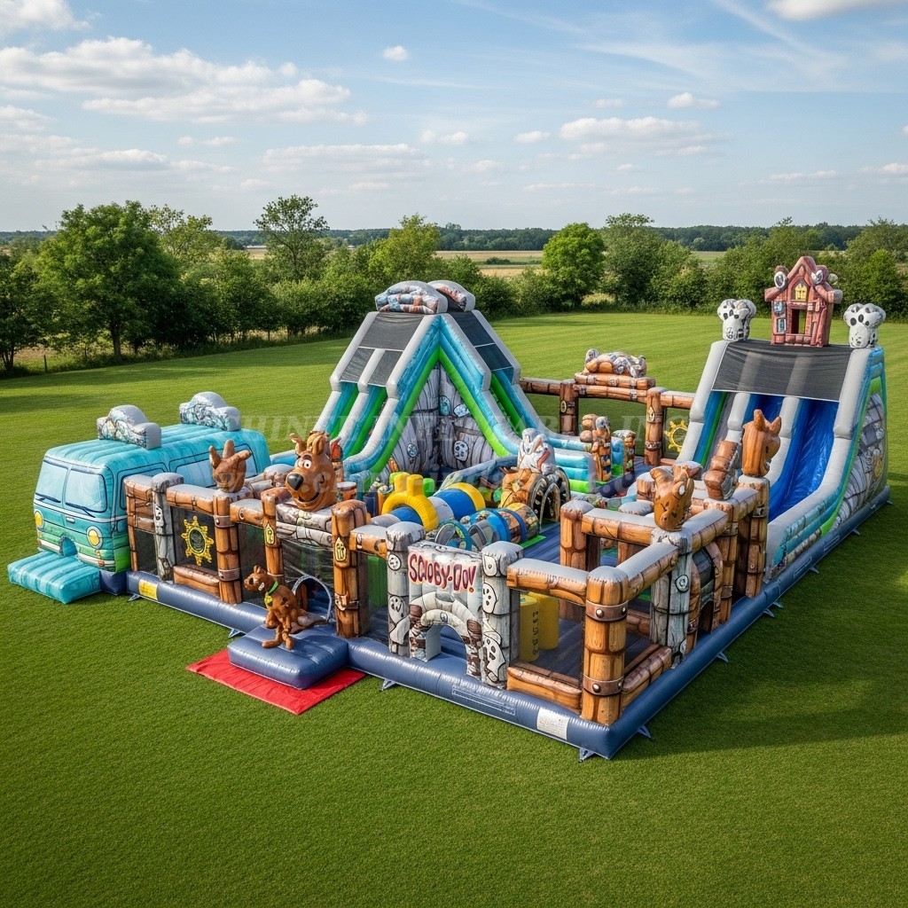 T6-6573 Scooby-Doo Theme Inflatable Funcity