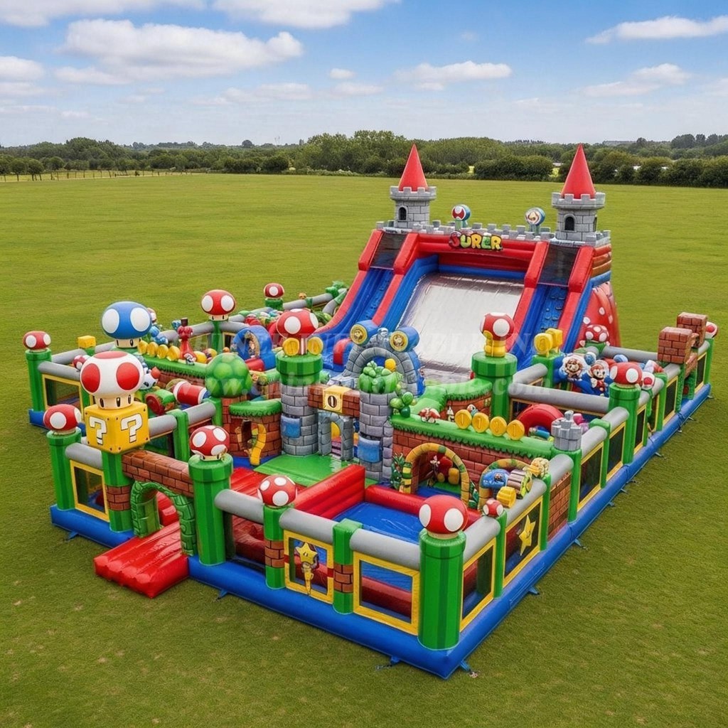 T6-6601 Super Mario Theme Inflatable Funcity