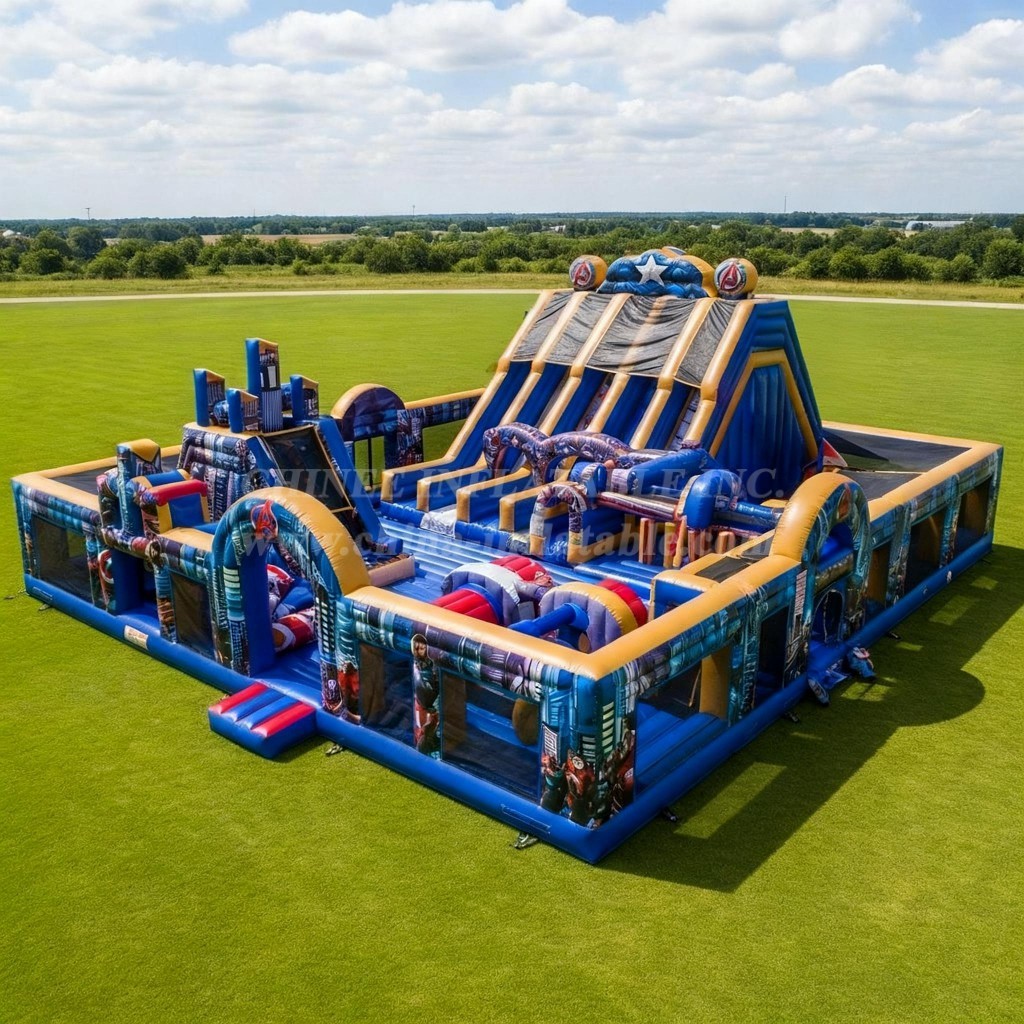 T6-6607 The Avengers Theme Inflatable Funcity