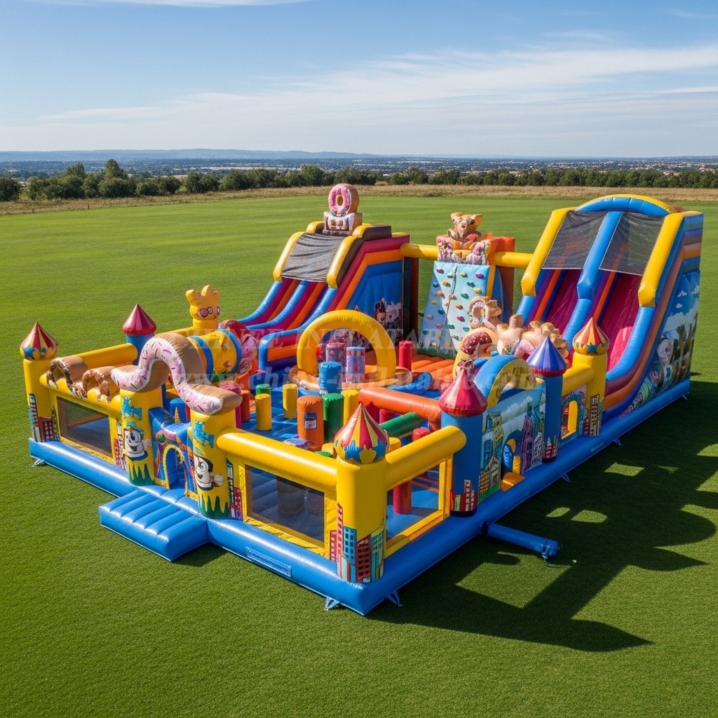 T6-6620 The Simpsons Theme Inflatable Funcity