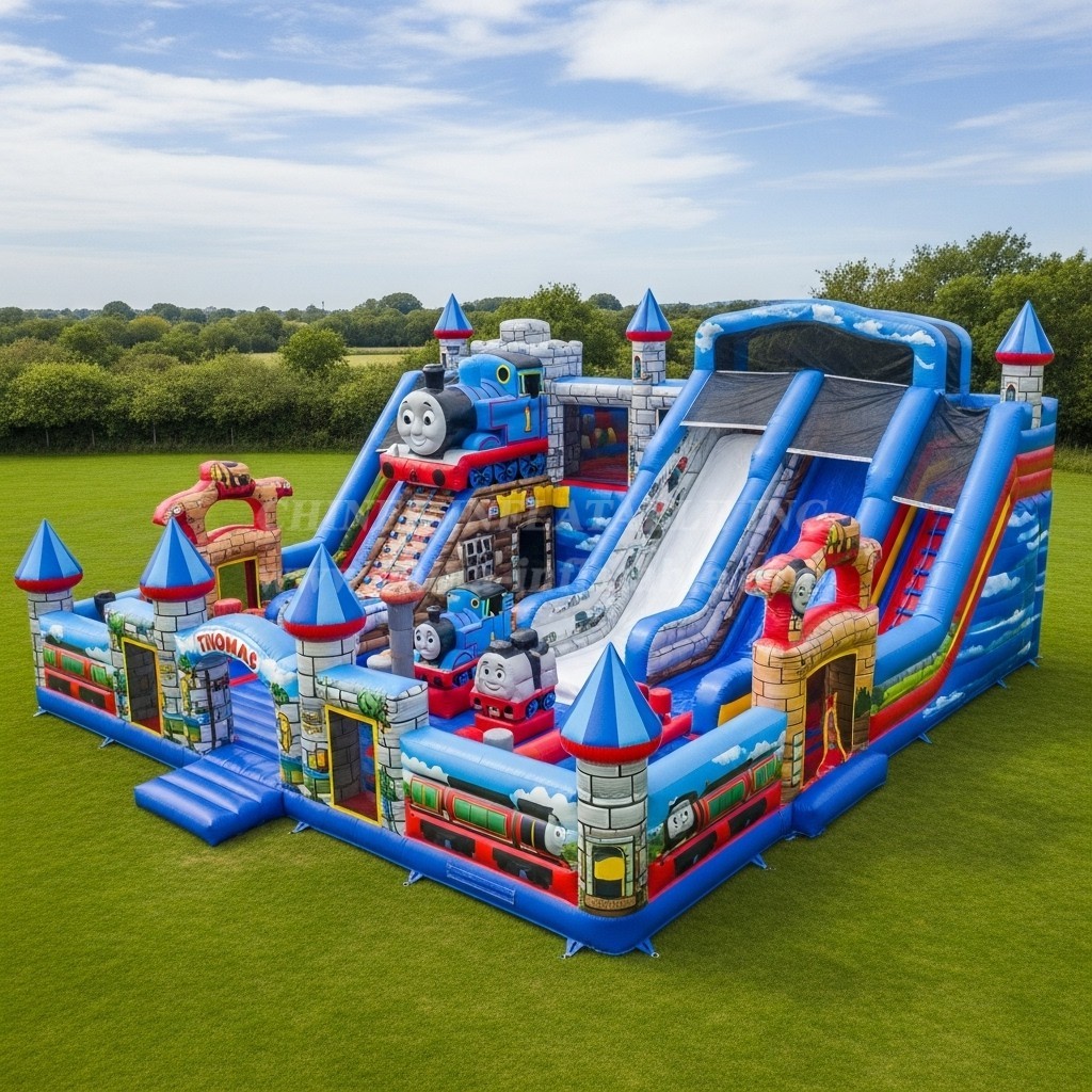T6-6623 Thomas & Friends Theme Inflatable Funcity