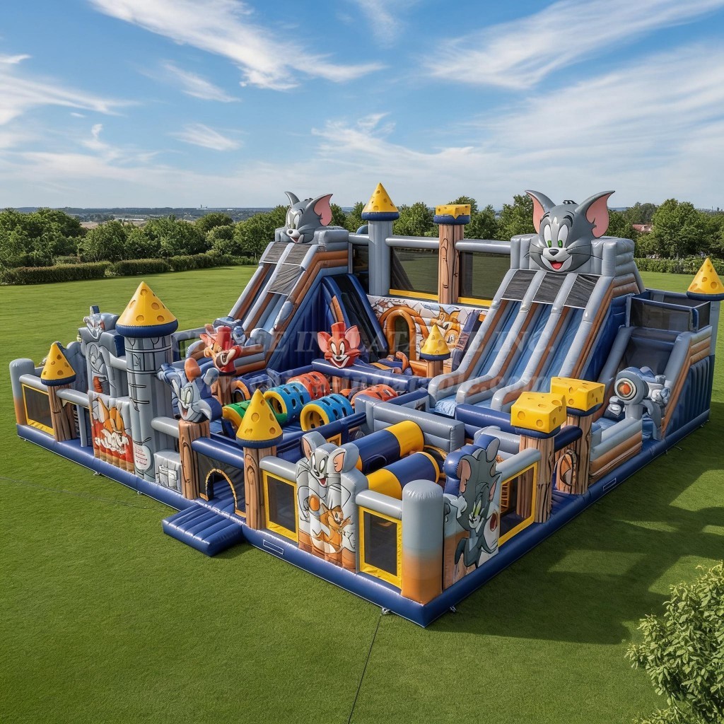 T6-6634 Tom and Jerry Theme Inflatable Funcity