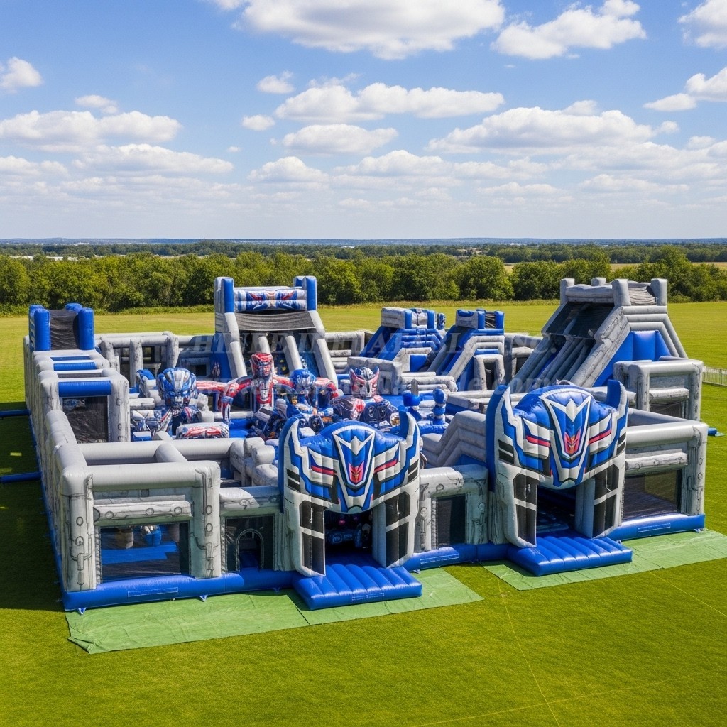 T6-6642 Transformers Theme Inflatable Funcity