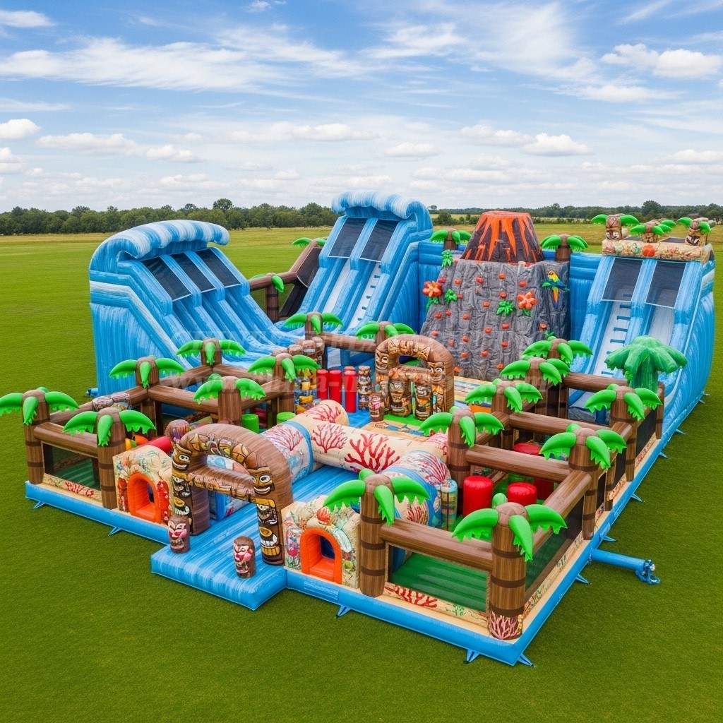 T6-6645 Tropical Theme Inflatable Funcity