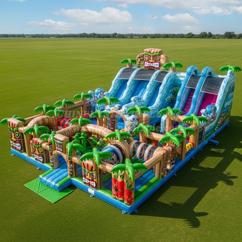 T6-6646 Tropical Theme Inflatable Funcity