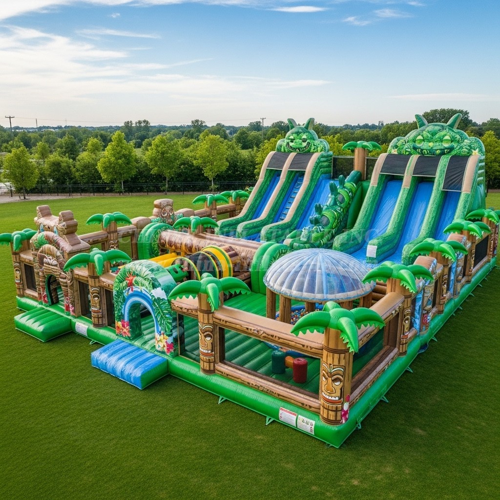 T6-6647 Tropical Theme Inflatable Funcity