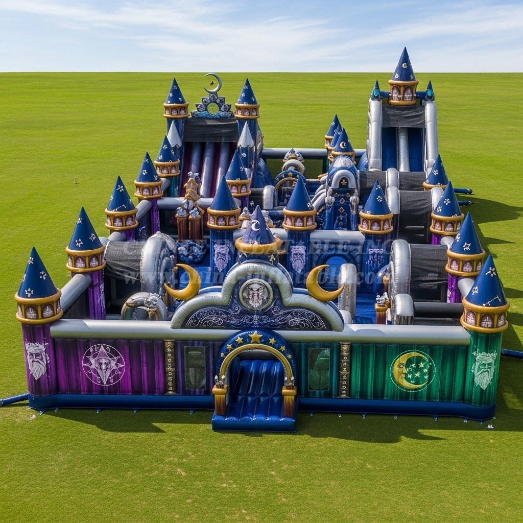 T6-6658 Wizard Theme Inflatable Funcity