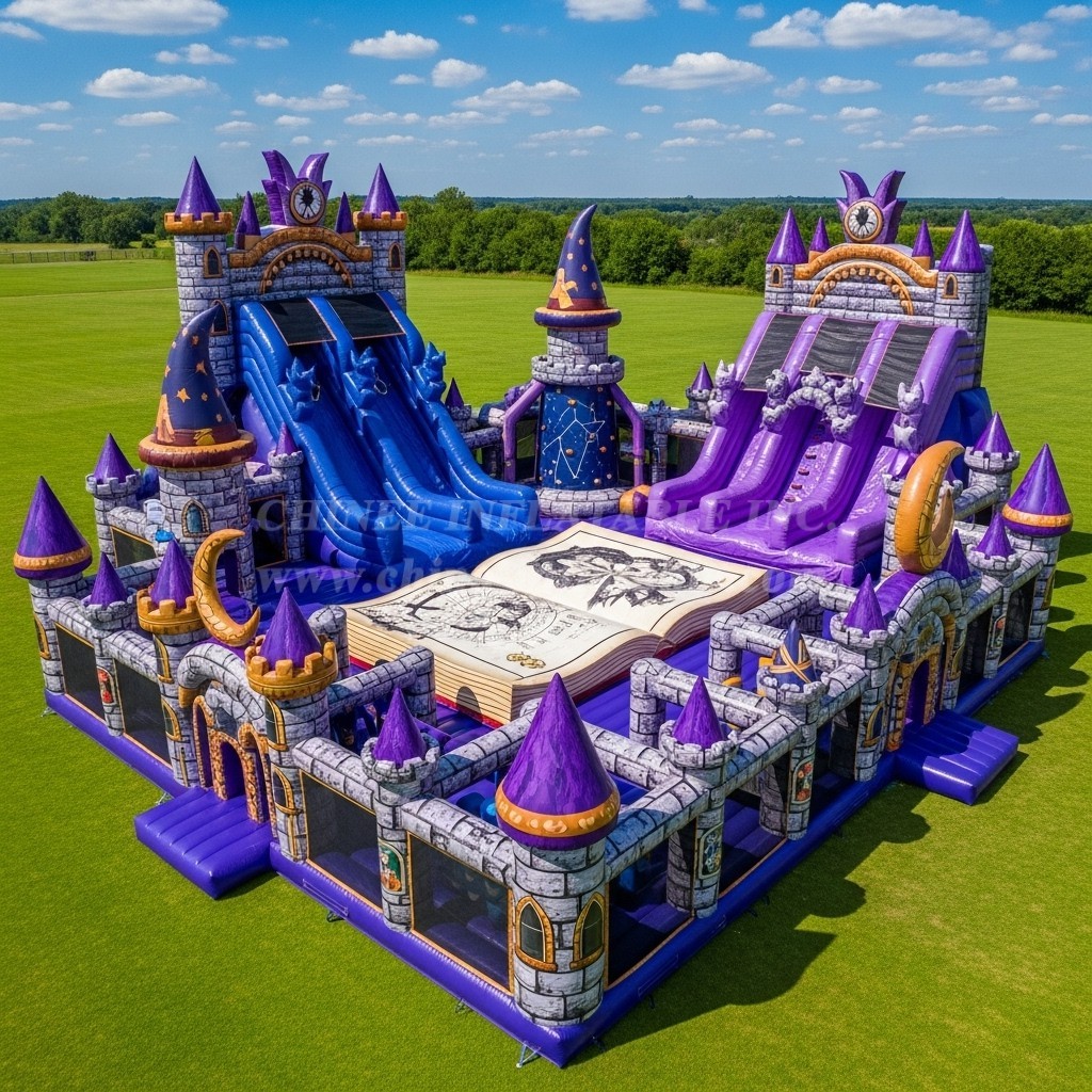 T6-6659 Wizard Theme Inflatable Funcity