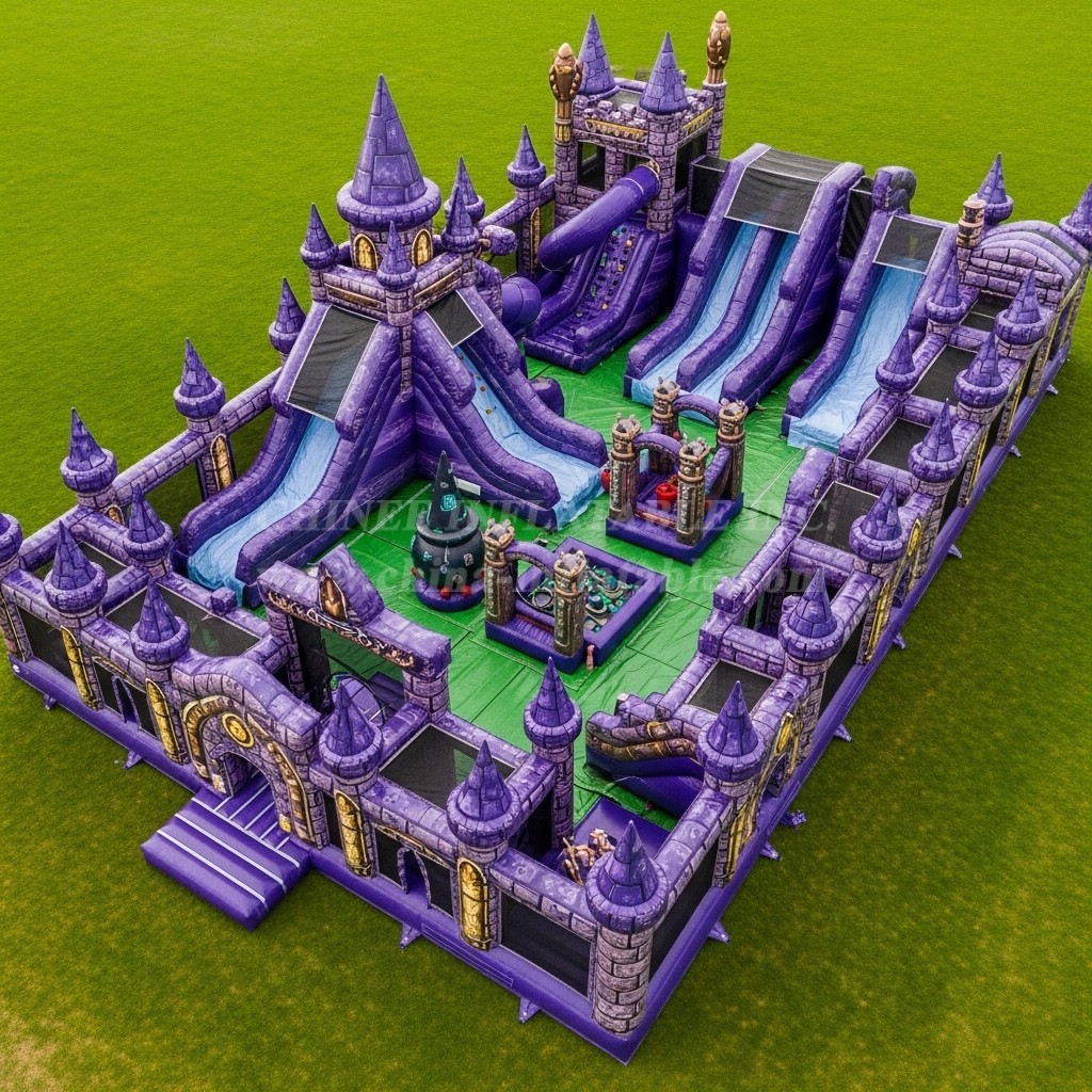 T6-6661 Wizard Theme Inflatable Funcity