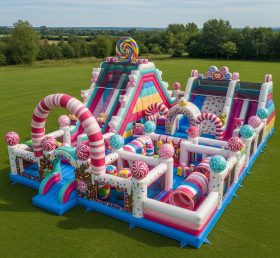 T6-6681 Candy Theme Inflatable Park
