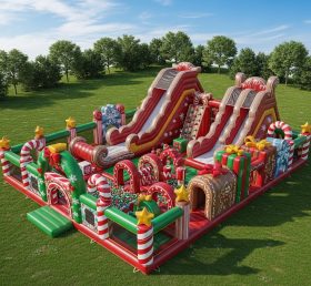 T6-6686 Christmas Theme Inflatable Park