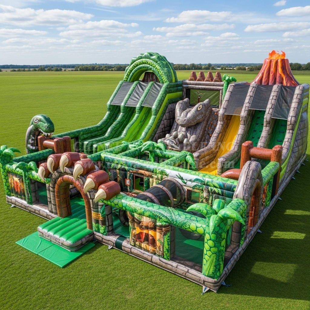 T6-6693 Dinosaur Theme Inflatable Park