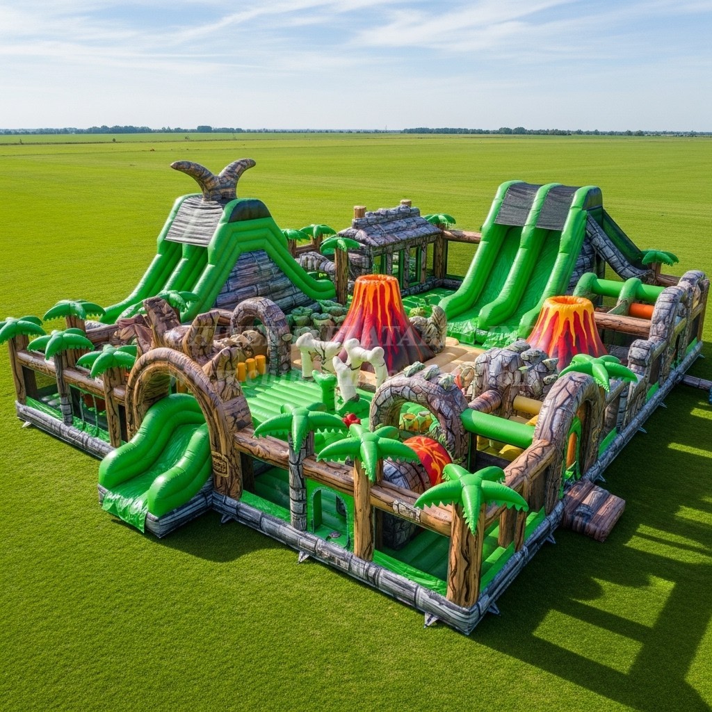 T6-6694 Dinosaur Theme Inflatable Park