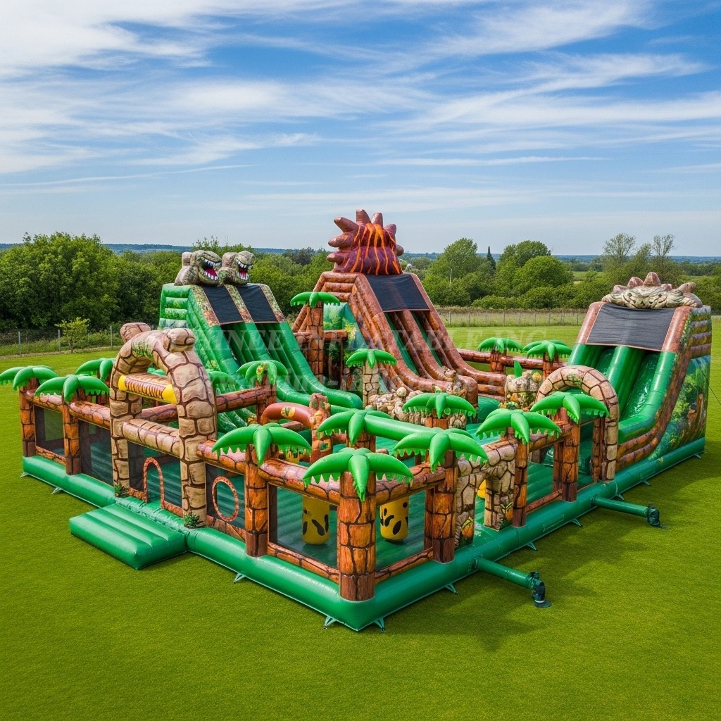 T6-6695 Dinosaur Theme Inflatable Park