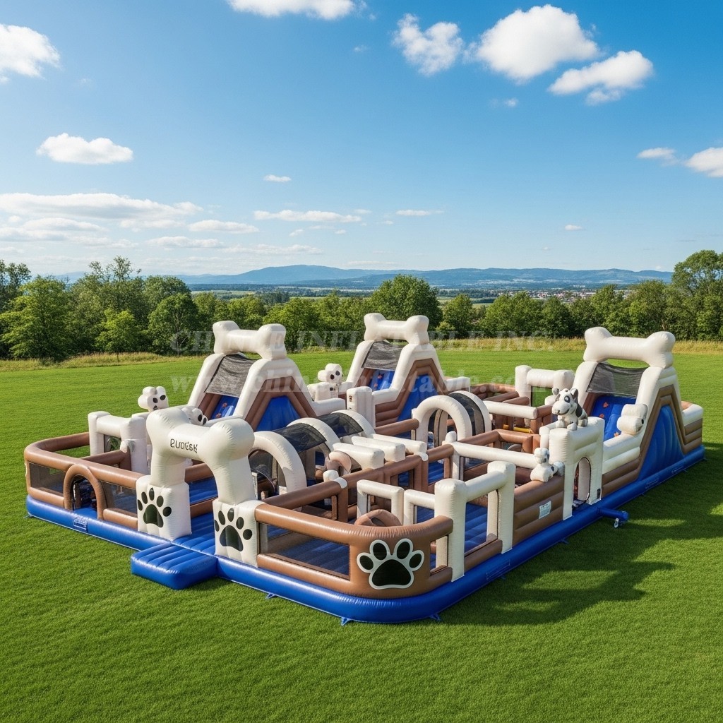 T6-6700 Dog Theme Inflatable Park