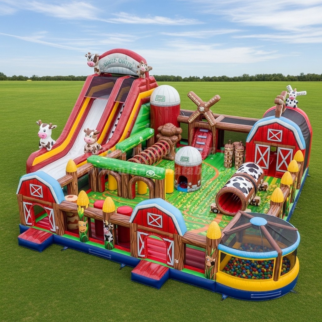 T6-6711 Farm Theme Inflatable Park