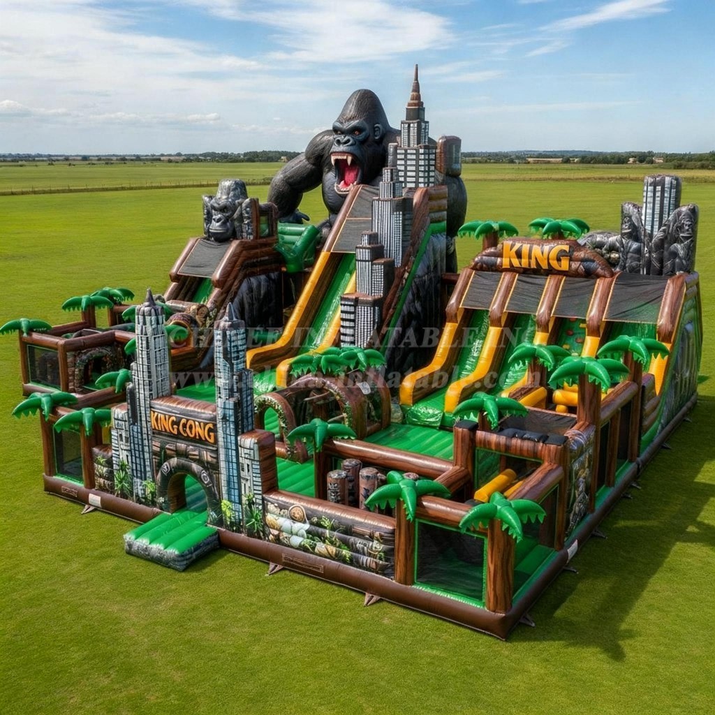 T6-6748 King Kong Theme Inflatable Park