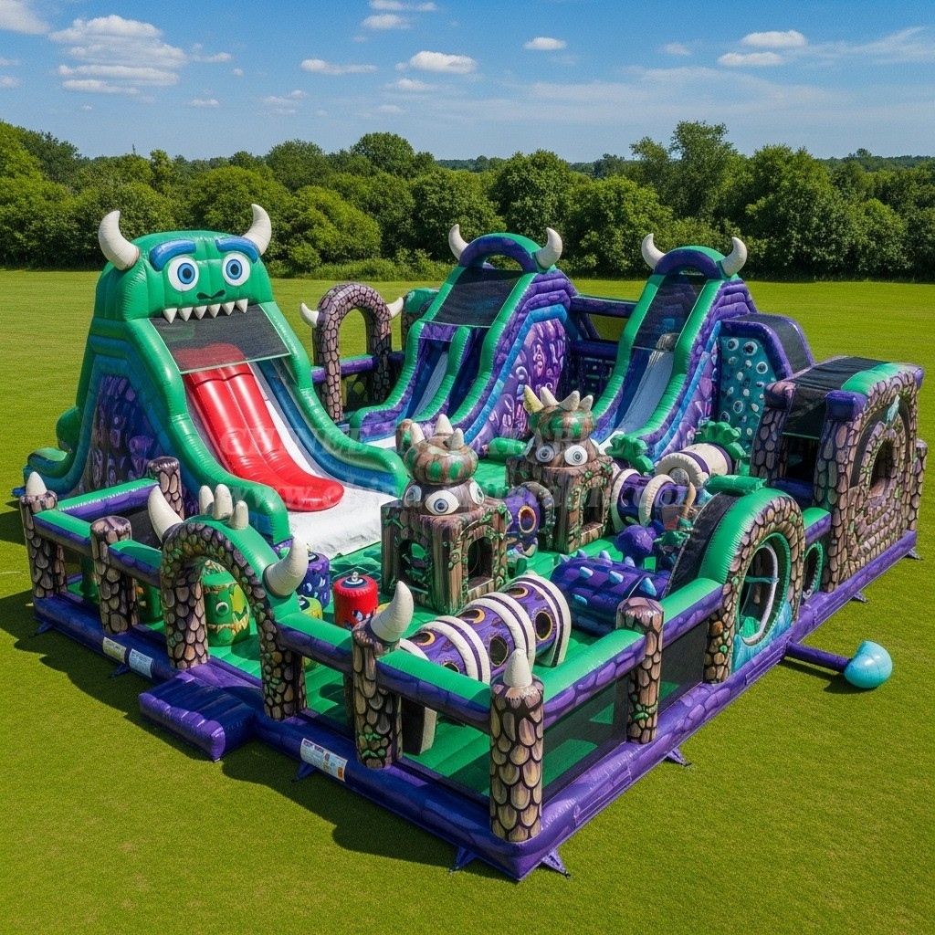 T6-6759 Monster Theme Inflatable Park