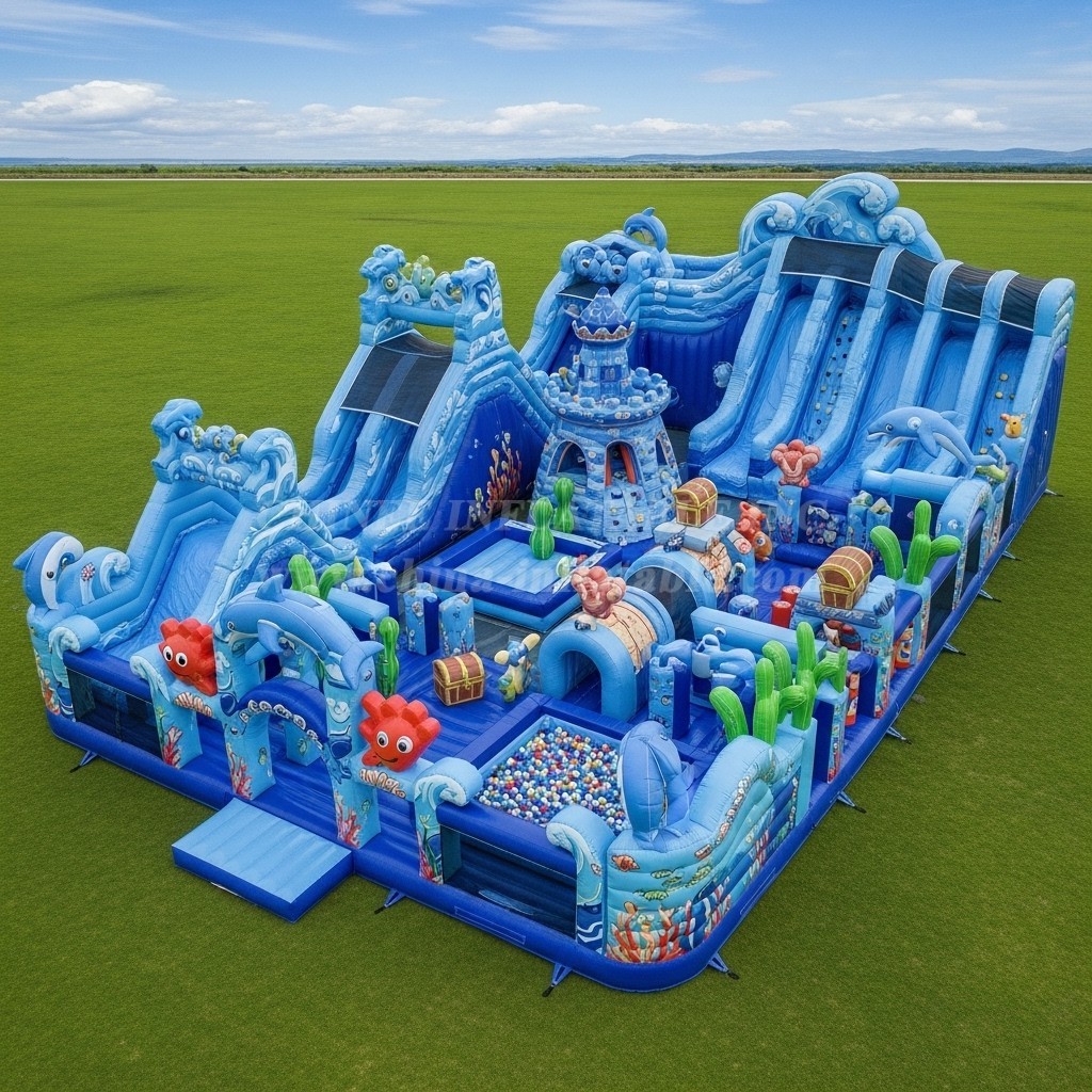 T6-6765 Ocean Theme Inflatable Park