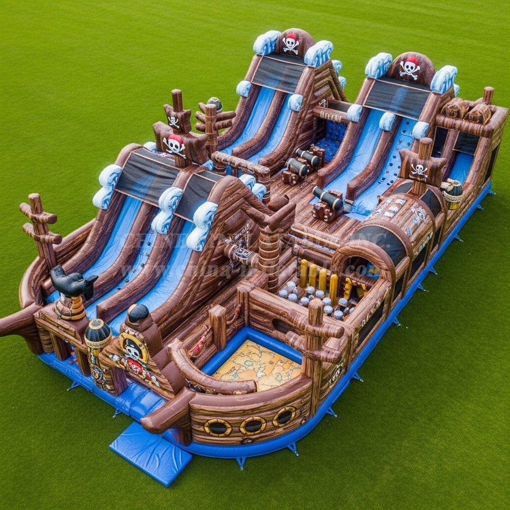 T6-6778 Pirates Theme Inflatable Park