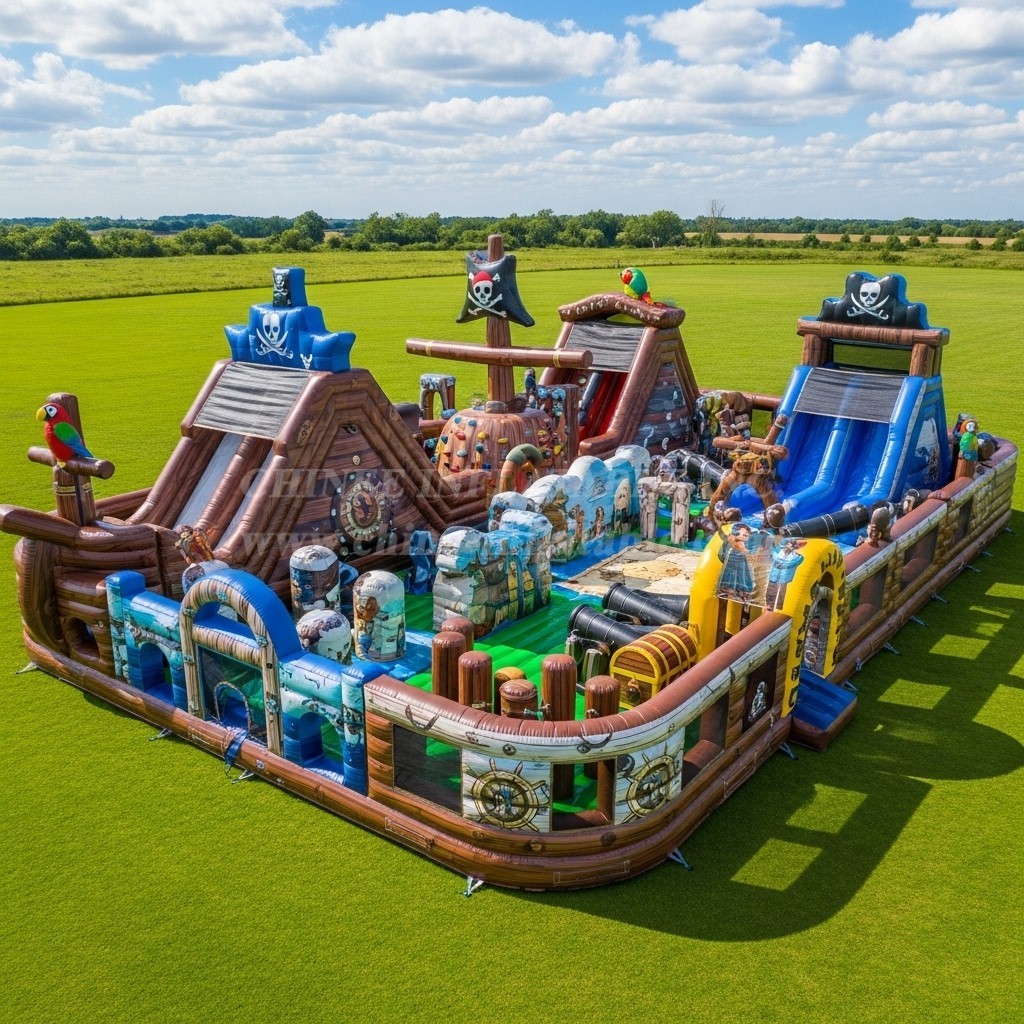 T6-6780 Pirates Theme Inflatable Park