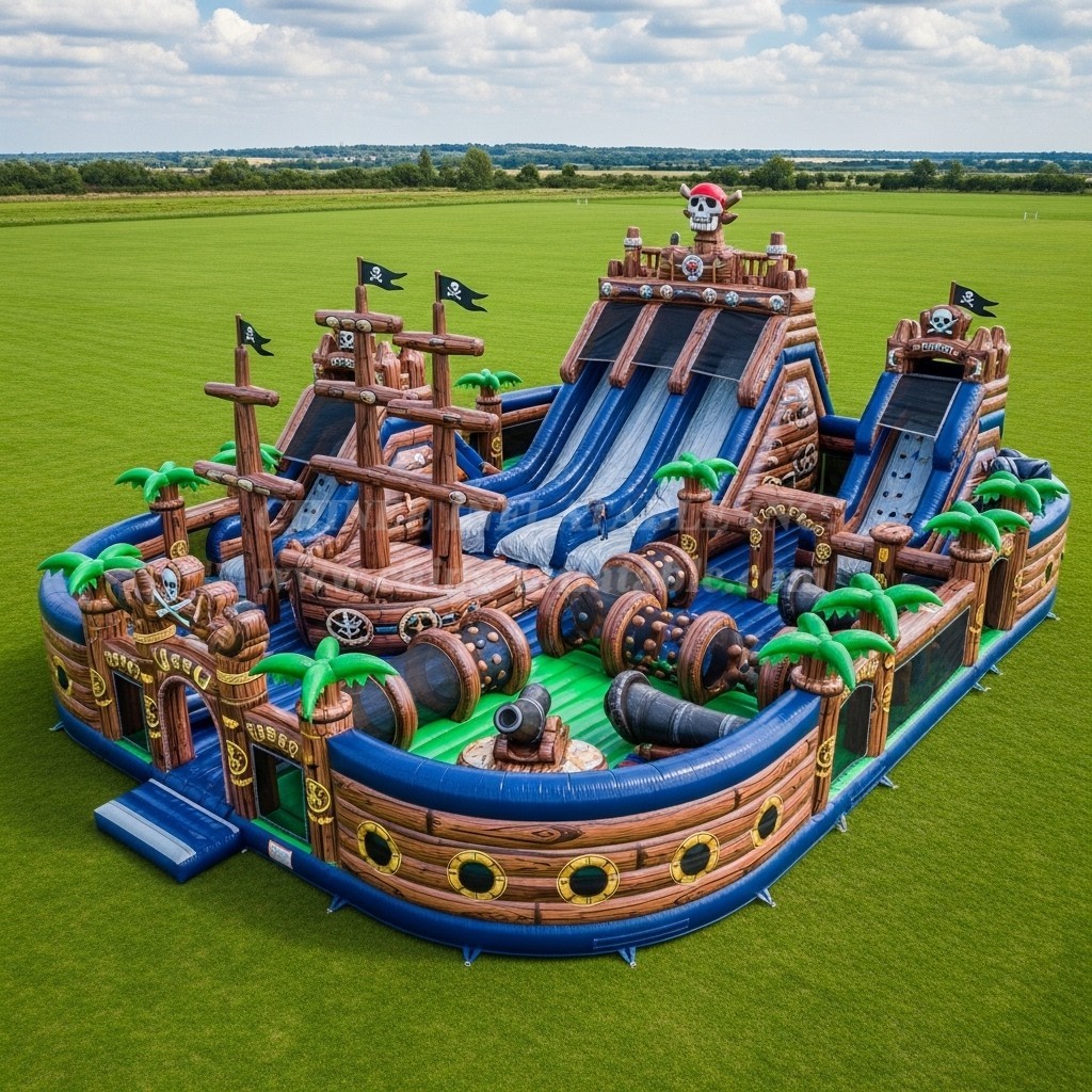 T6-6781 Pirates Theme Inflatable Park