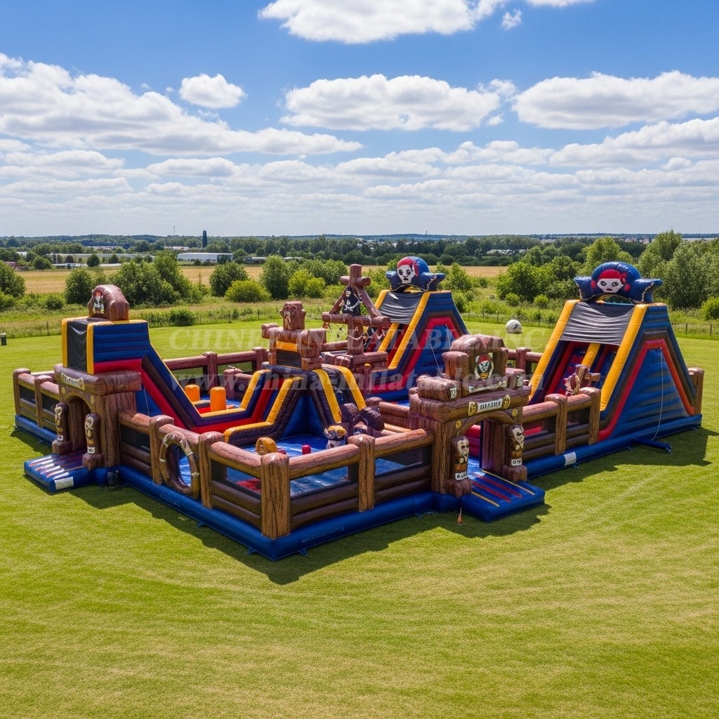 T6-6782 Pirates Theme Inflatable Park