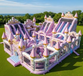 T6-6786 Princess Parties Theme Inflatable Park