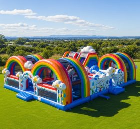 T6-6789 Rainbow Theme Inflatable Park