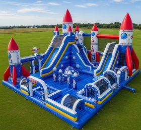 T6-6799 Rocket Theme Inflatable Park