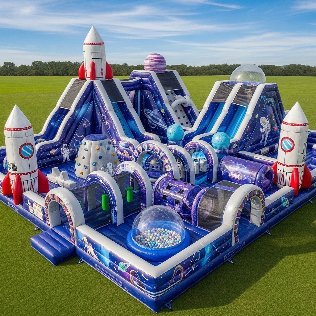 T6-6806 Space Theme Inflatable Park