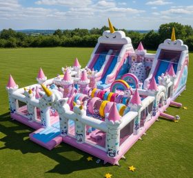 T6-6808 Unicorn Theme Inflatable Park