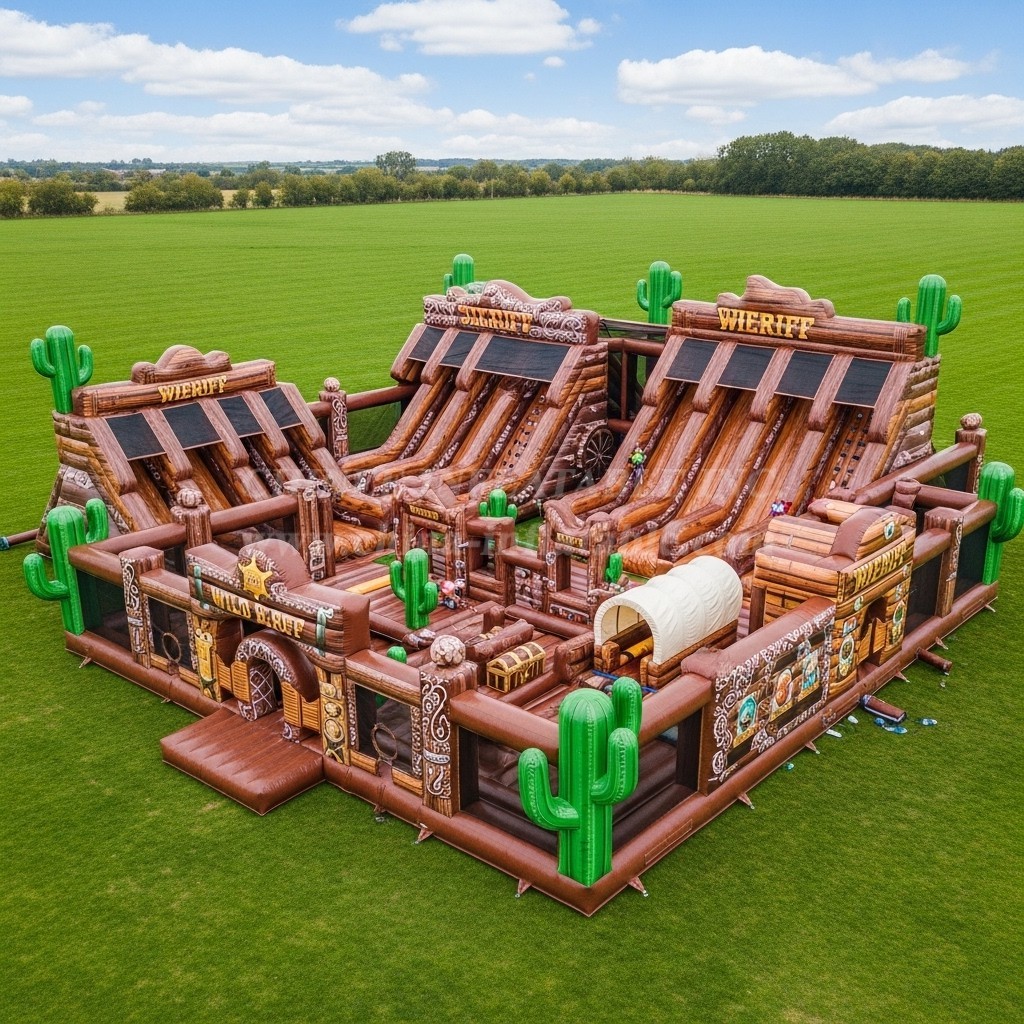 T6-6810 Wild West Theme Inflatable Park